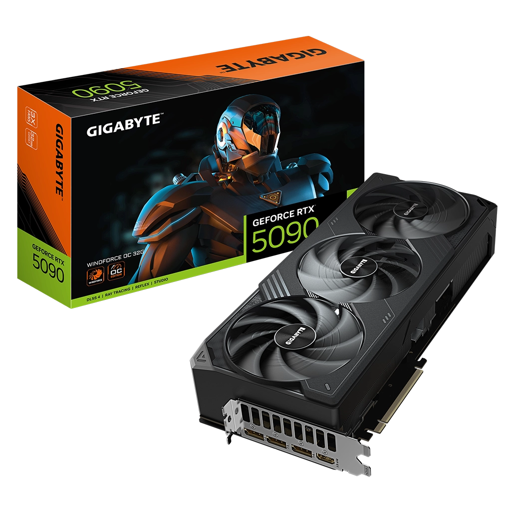 کارت گرافیک RTX 5090 Gigabyte WindForce OC