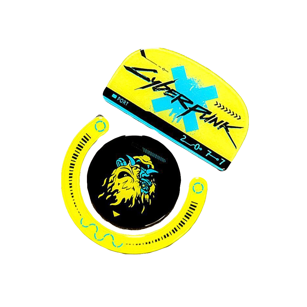 Wigenzo Glass Skate G Pro x Superlight 1 - Cyberpunk