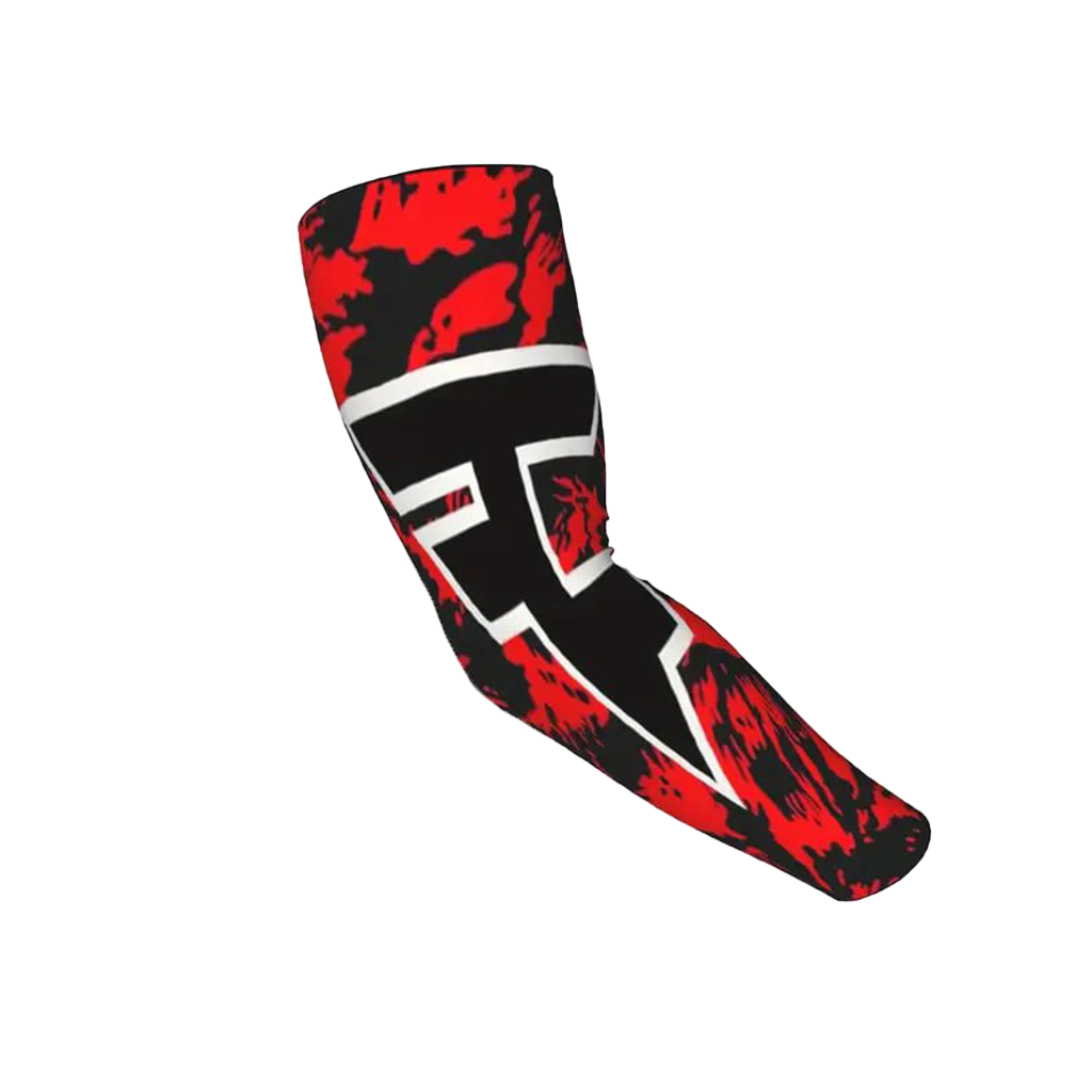 آرم اسلیو Wigenzo Black Red Accent طرح تیم FaZe قرمز