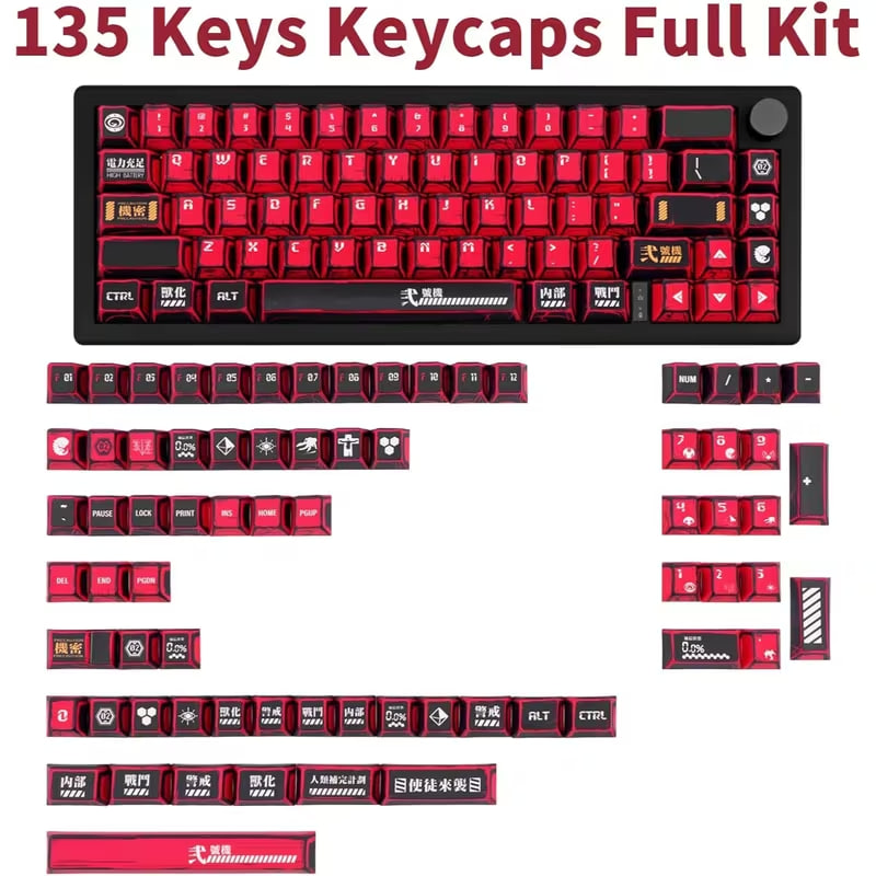 کی کپ های WIgenzo طرح قرمز و مشکی